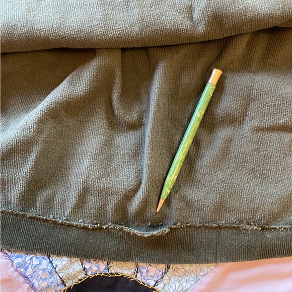 VINTAGE 🎈SOLD🎈Dress Overalls Via Saint Andrea Dark Green Size 5/6 - Picture 14 of 15